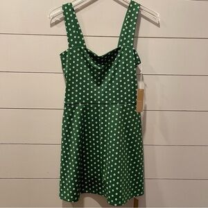 Reformation Farrah Ecomove Active Dress Hannah Green Size Small NWT